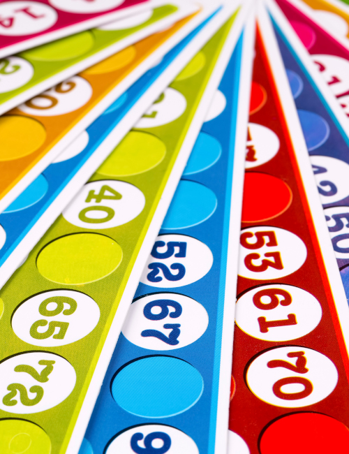 cartones de bingo